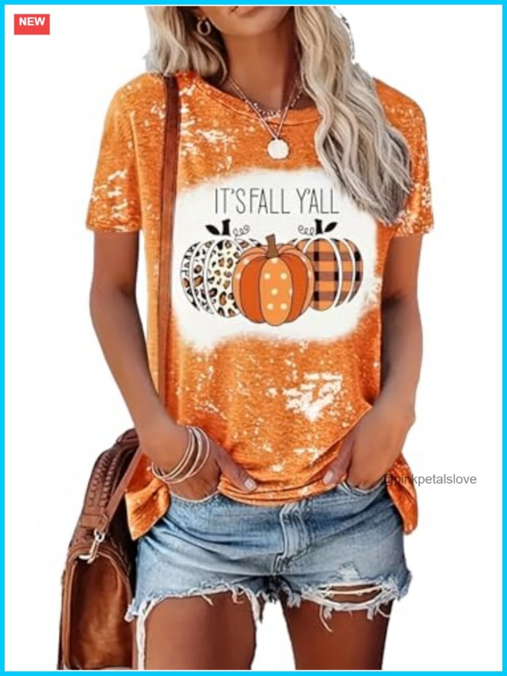 Womens Plus Size Halloween Thanksgiving Pumpkin Graphic T-Shirt Fall